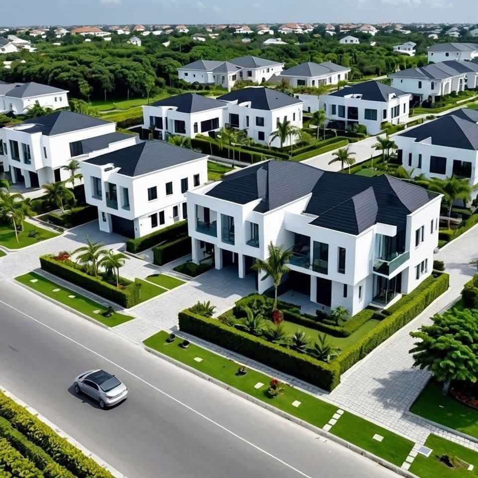 Immeuble moderne au Bénin