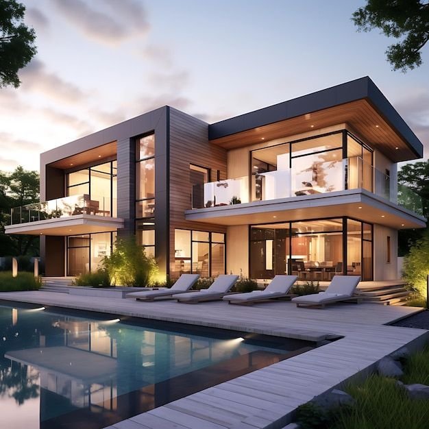 Immeuble moderne